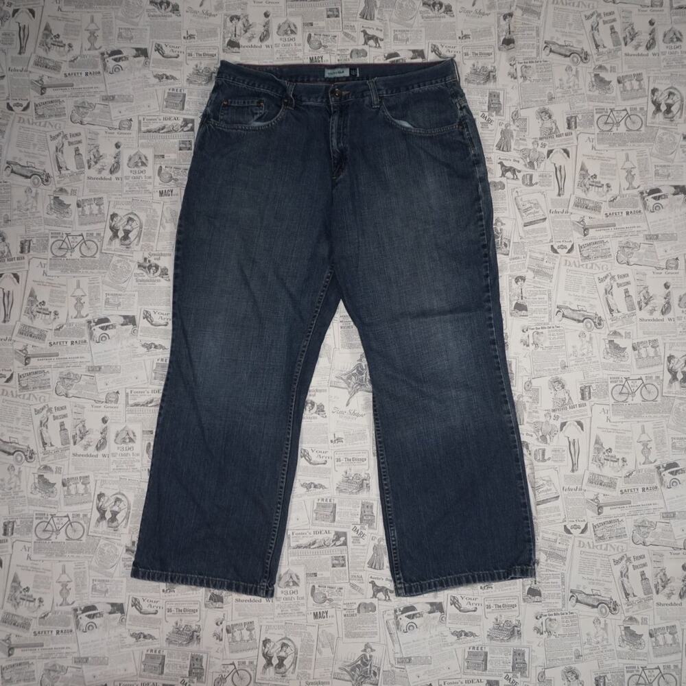 36X30 - Vintage Y2K Anchor Blue Pants loose fit 2000s era